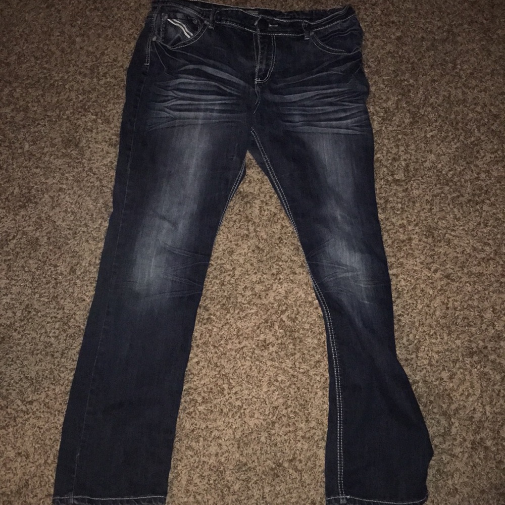 Texas pocketed jeans!